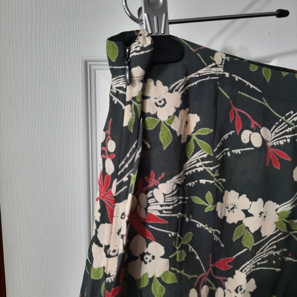 Vintage Floral Print Maxi Skirt - Picture 5 of 10